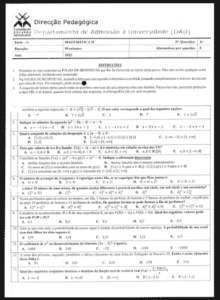Exame de Matemática I – 2024: Conteúdos Fundamentais e Guia Completo de Preparação